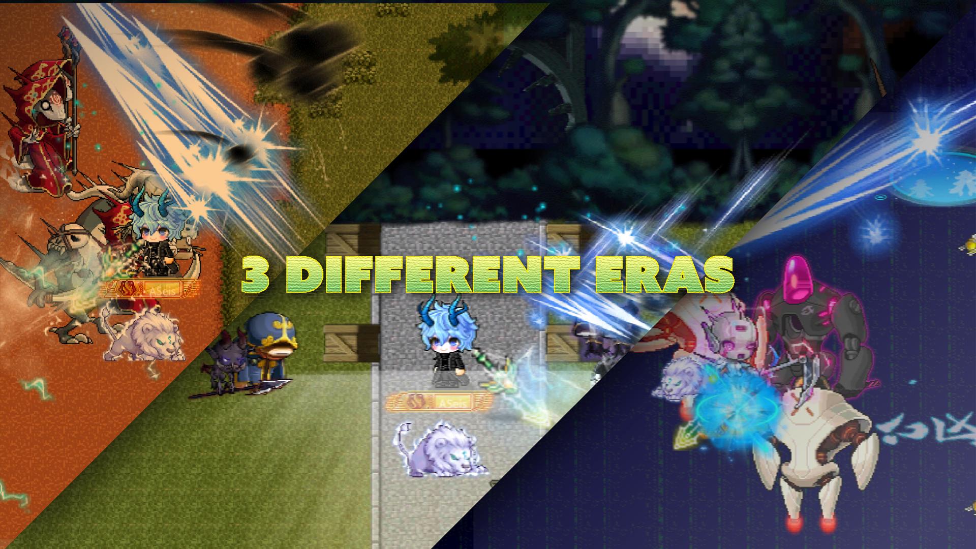 ChronoLeaf gameplay - Different Eras