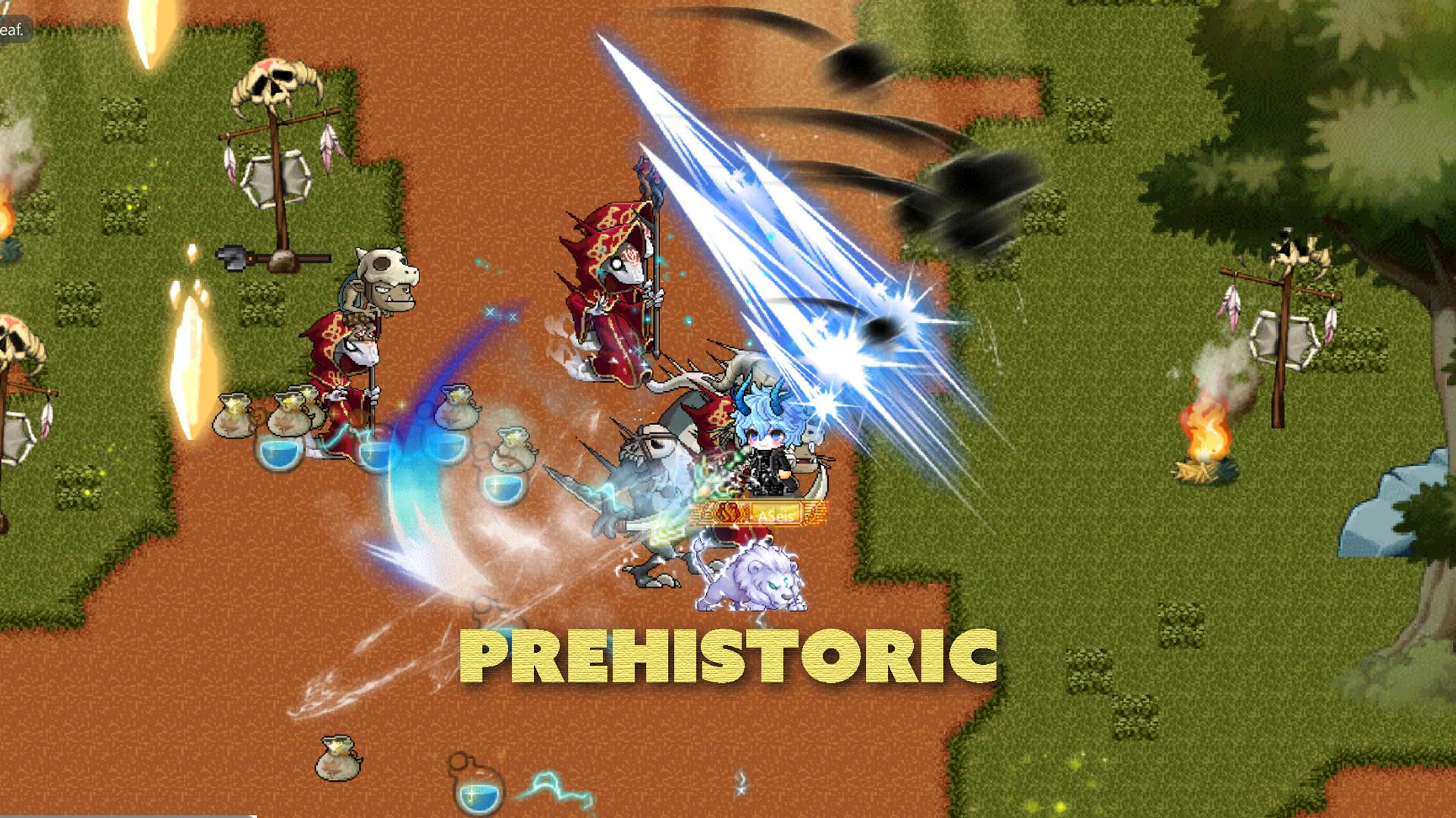 ChronoLeaf gameplay - Prehistoric Era