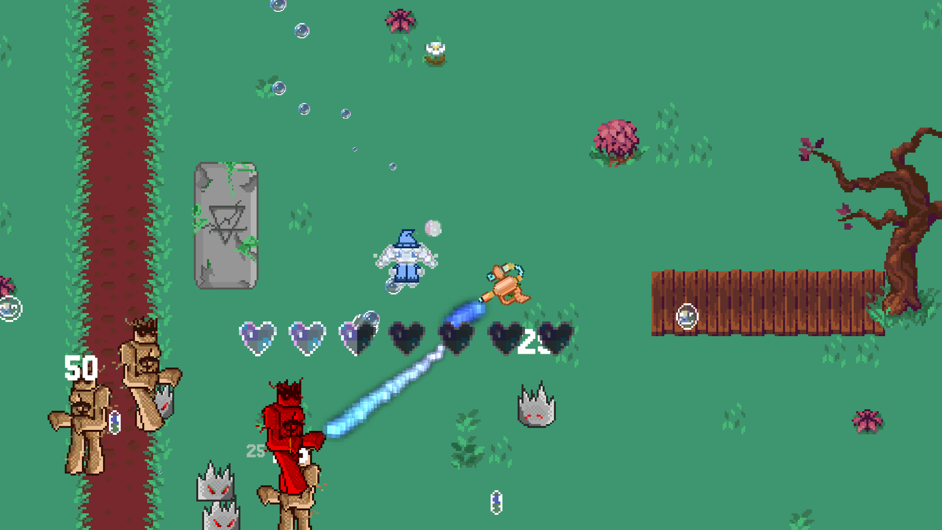 Bubble Hero boss fight - Defeating a giant corrupted guardian to restore harmony